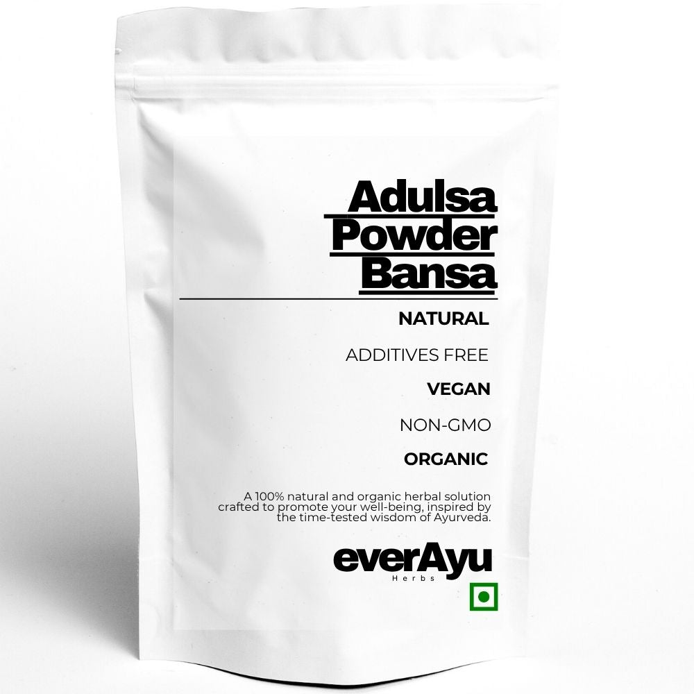 Pure Adulsa Powder – Natural Ayurvedic Vasa / Malabar Nut Herb