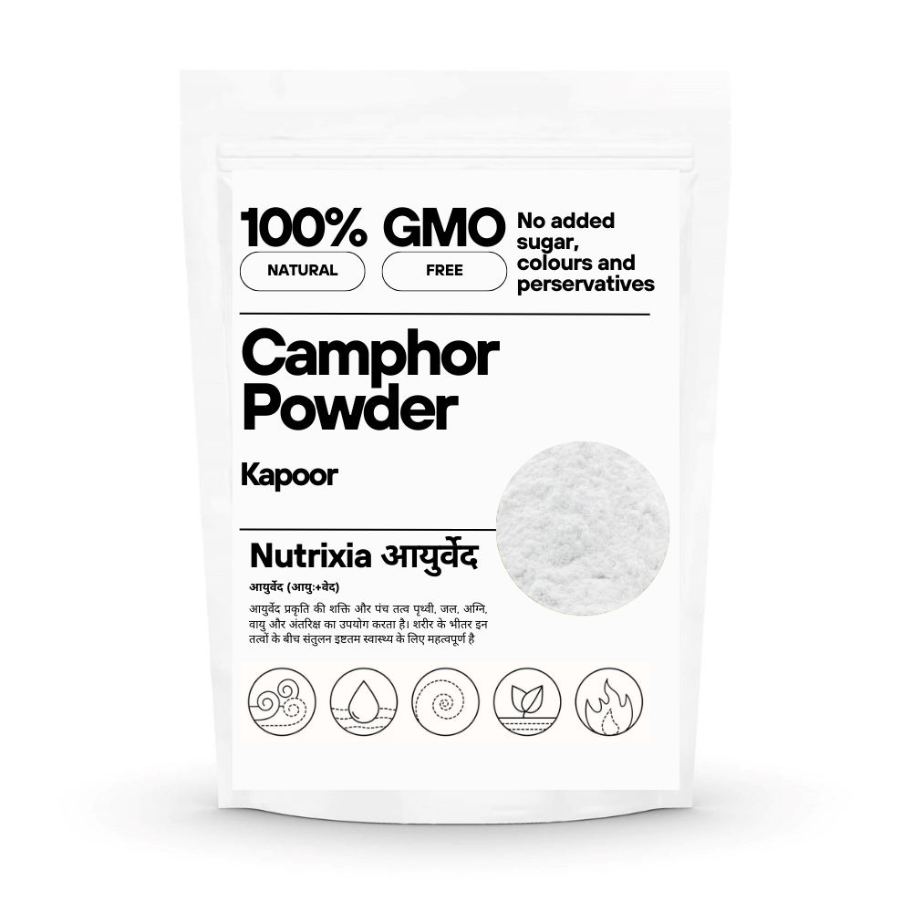 Camphor Powder - Kapoor - Kapur Powder -Alcanfor, Camphora, Camphre, Camphre de Laurier, Camphre Gomme, Camphrier, Cemphire, dl-Camphor, dl-Camphre, Formosa Camphor, Gum Camphor, Kampfer, Karpoora, Karpuram, Laurel Camphor, Spirit of Camphor,