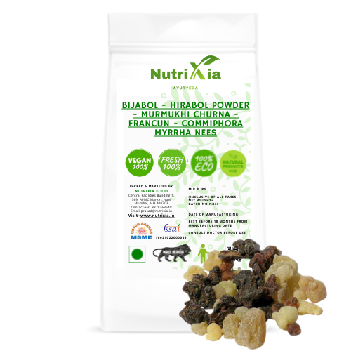 Bijabol Powder churna - Hirabol - Murmukhi - Francun - Commiphora Myrrha Nees -Nutrixia Food