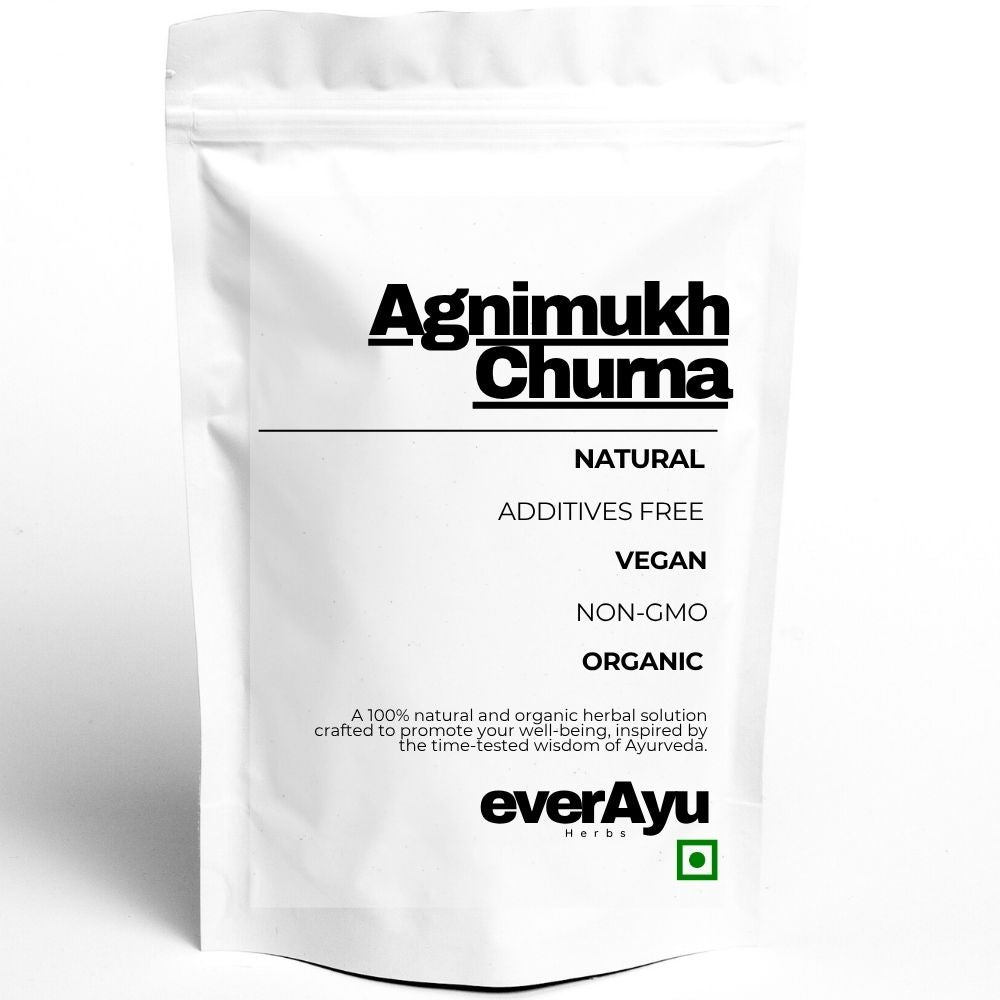 Pure Agnimukh Churna – Herbal Digestive Blend from Ayurveda