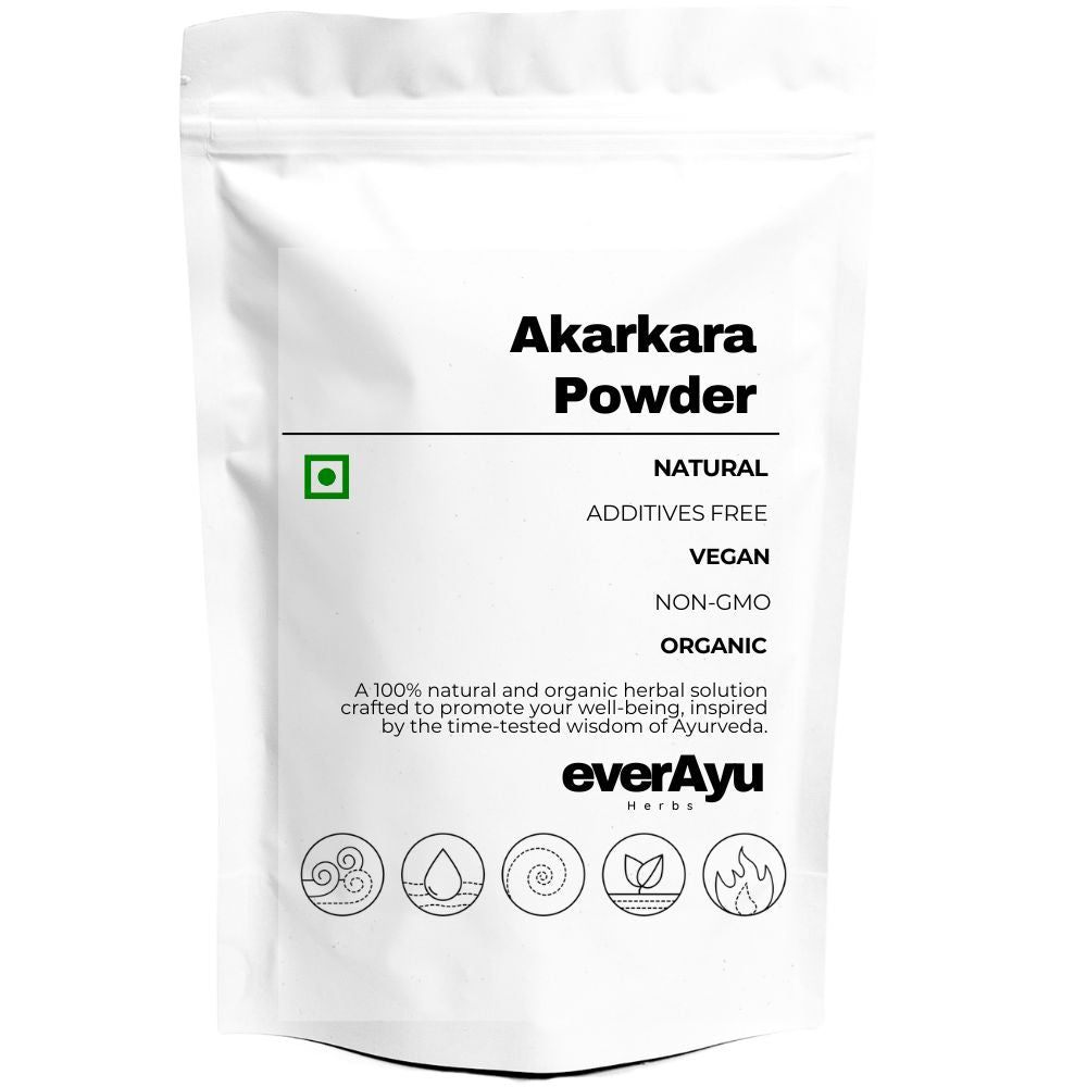 Pure Akarkara Powder – Pellitory Root Powder (Anacyclus pyrethrum)