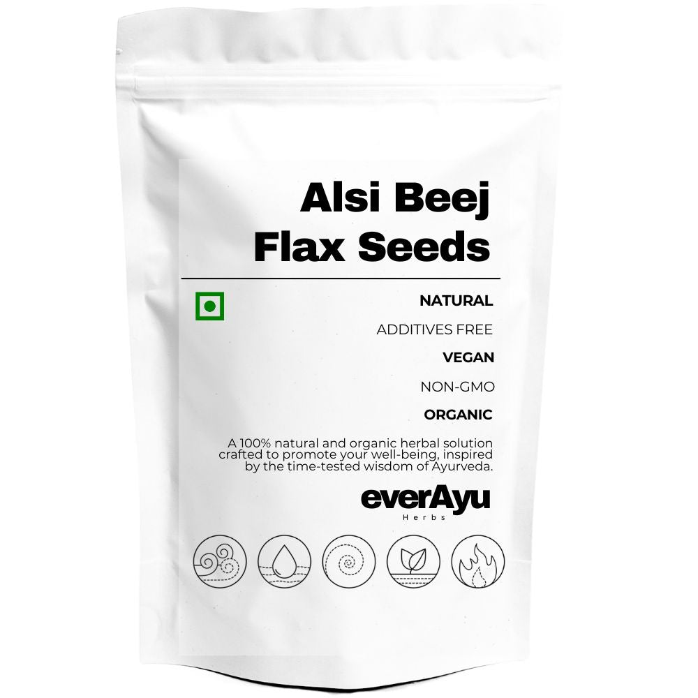  Pure Alsi Beej (Flax Seeds / Linum usitatissimum) – Herbal Ayurvedic Seeds Image Tags: