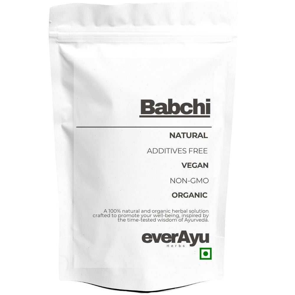 Pure Babchi Seeds – Bakuchi / Purple Fleabane (Psoralea corylifolia) Ayurvedic Herb