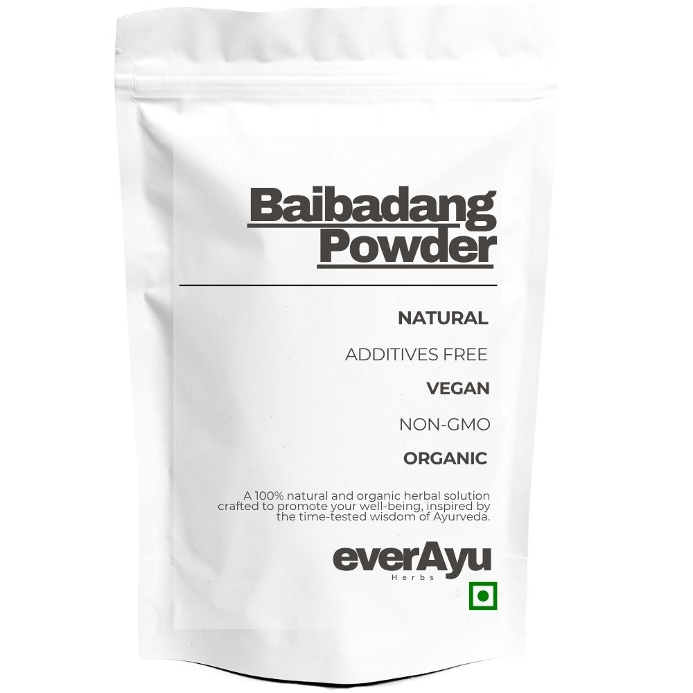 Pure Baibadang Powder – Vidanga / Vaividang / Embelia ribes False Pepper Churna