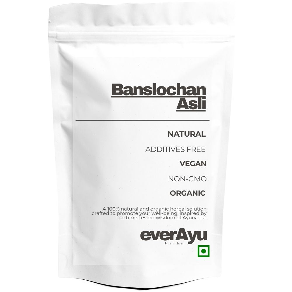 Banslochan Asli (Tabasheer) – Natural Bamboo Camphor used in Ayurveda and Unani