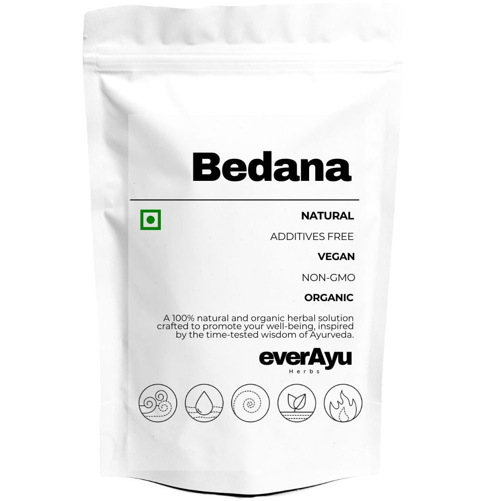 Bedana (Beedana / Quince Seeds / Pyrus cydonia) – 100% pure Ayurvedic seeds known for their soothing and balancing properties.