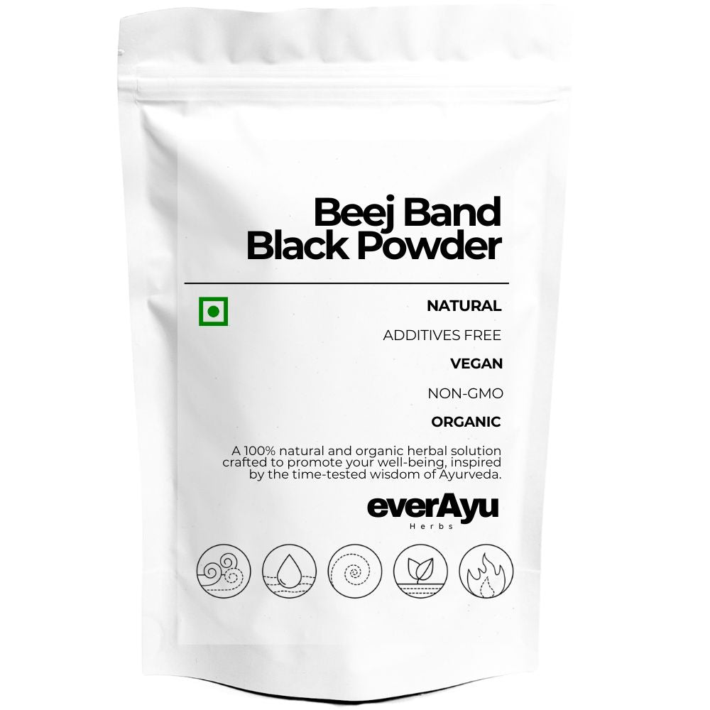 Beej Band Black Powder (Beejband Kala / Bijband / Bala / Sida cordifolia) – Ayurvedic seed powder for vitality and rejuvenation