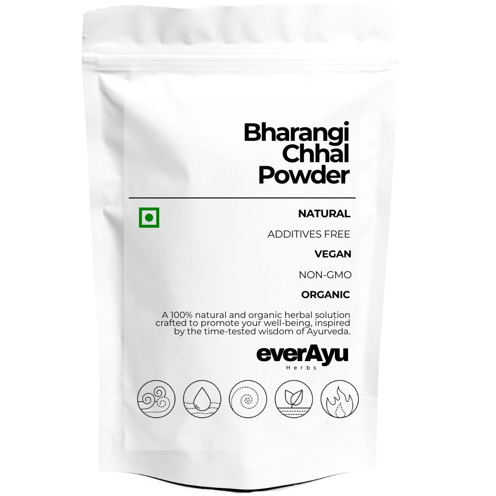 Bharangi Chhal Powder (Clerodendrum serratum) – Ayurvedic bark powder for decoctions and traditional remedies.