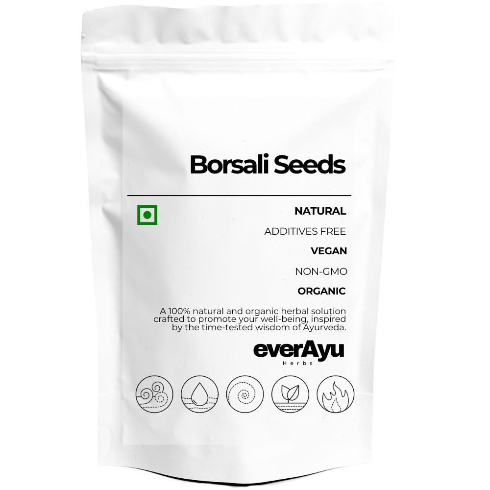 “Pure Borsali Seeds (Bakul Beej / Maulsari / Mimusops elengi) – raw Ayurvedic seeds traditionally used in Ayurveda, rituals, and folk remedies.