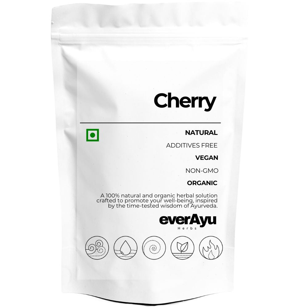 Cherry (Prunus avium | चेरी) – Naturally sweet red fruit rich in vitamin C and antioxidants.