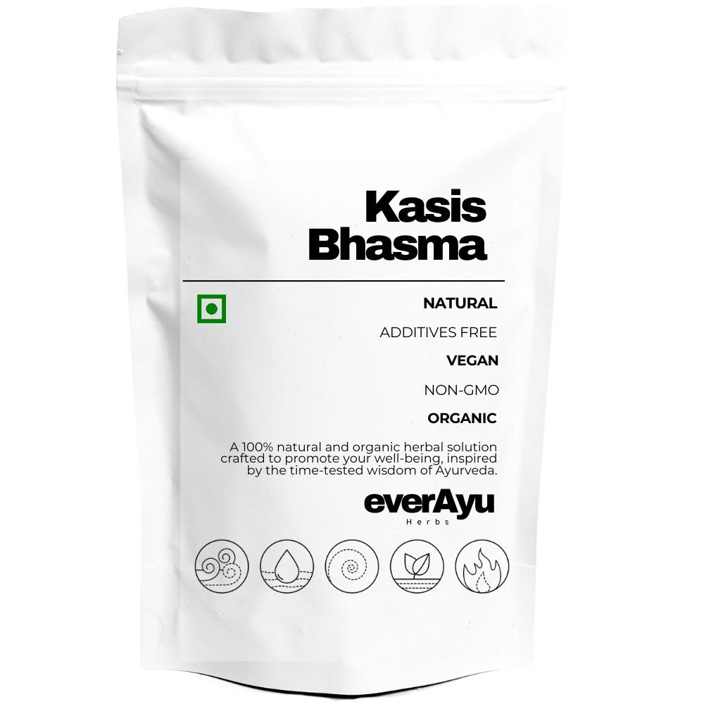 kasis bhasma, kasis bhasma powder, ayurvedic iron bhasma, ferrous sulphate ash, traditional kasis bhasma, ayurvedic iron supplement