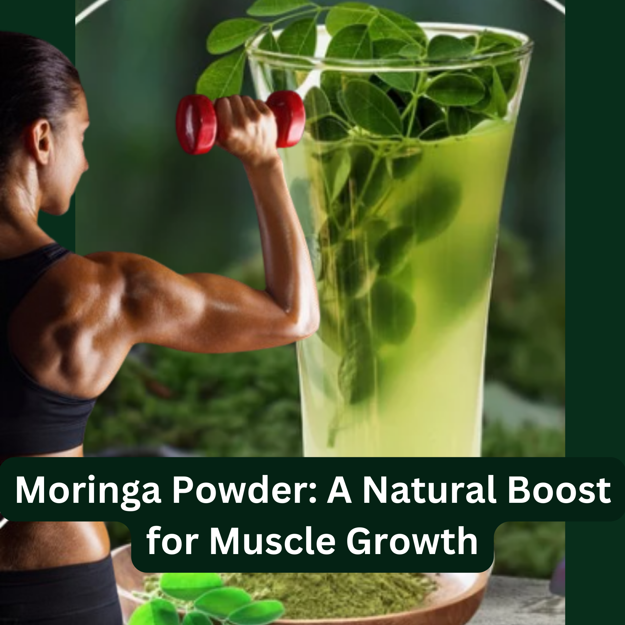 Moringa Powder: A Natural Boost for Muscle Growth
