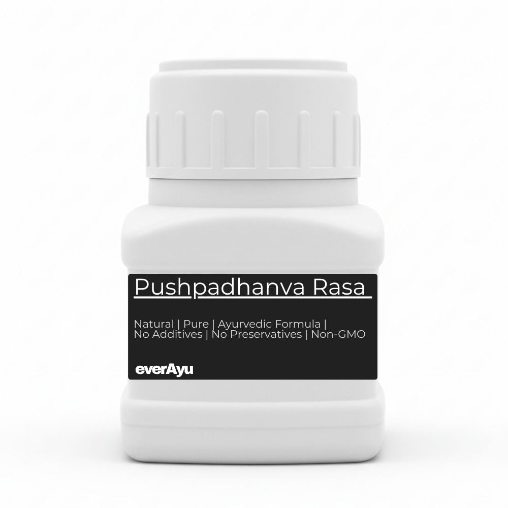 Pushpadhanva Rasa, पुष्पधन्व रस, Ayurvedic Vitality Tablet, Classical Rasayan, Herbal Mineral Tablet