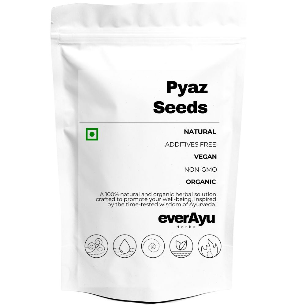 Pyaz Beej Onion Seeds Allium cepa edible raw Ayurvedic herb natural vitality support