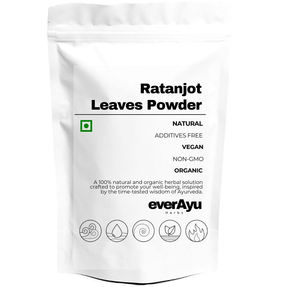 Ratanjot Leaves Powder (Jatropha curcas): Traditional Ayurvedic Leaf f ...
