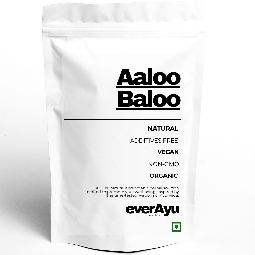 Sour Cherry (Aaloo Baloo Vaalo) dried fruit powder in bowl – natural tangy fruit ingredient