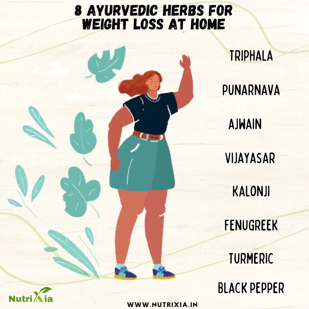 What are homemade remedies for weight loss using ayurvedic herbs or medicines? - Nutrixia Food
