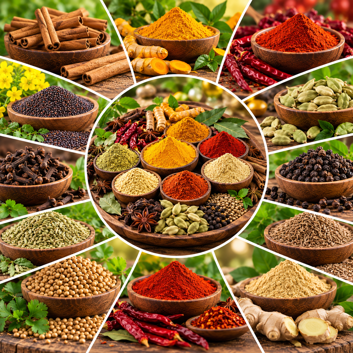 Whole Spices & Spice Powders | Indian Masala & Cooking Spices everAyu
