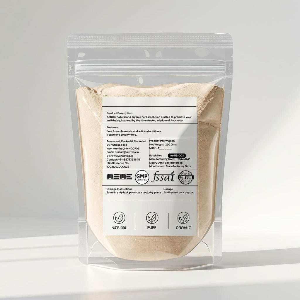 Kapasmool Powder | Levant Cotton Root Powder | 100% Natural Herbal Supplement for Women’s Wellness Nutrixia