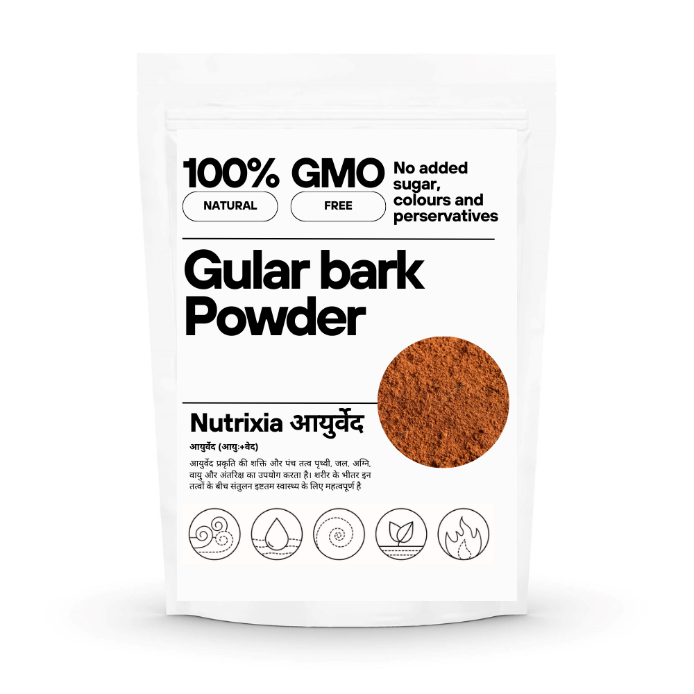 Gular bark chal chhal Powder churna-Ficus Carica Powder-Sadaphala - Nutrixia Food
