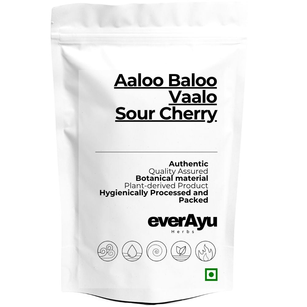 Aaloo Baloo Vaalo | Sour Cherry Whole | Prunus Cerasus | Whole Dried Sour Cherry everAyu