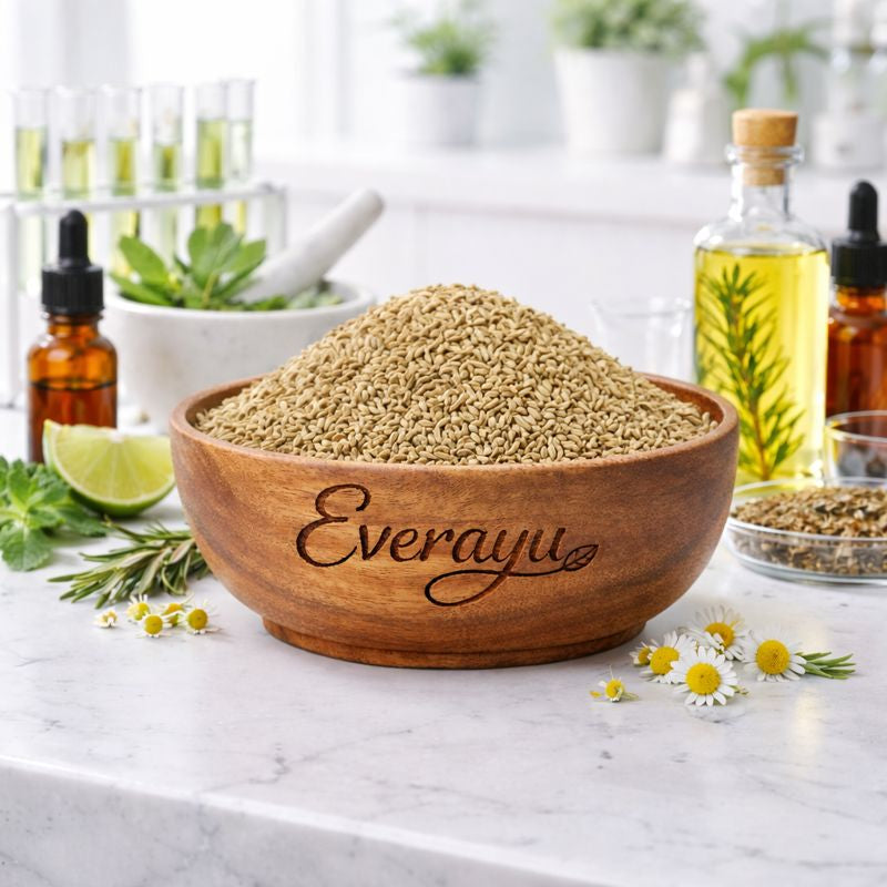 Pure Ajwain Seeds (Ova / Carom Seeds) – Trachyspermum ammi