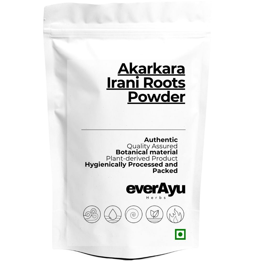 Akarkara Irani Root Powder | Akarkara Asli Powder | Anacyclus Pyrethrum Powder | Pellitory Root Powder | Pellety Root Powder everAyu