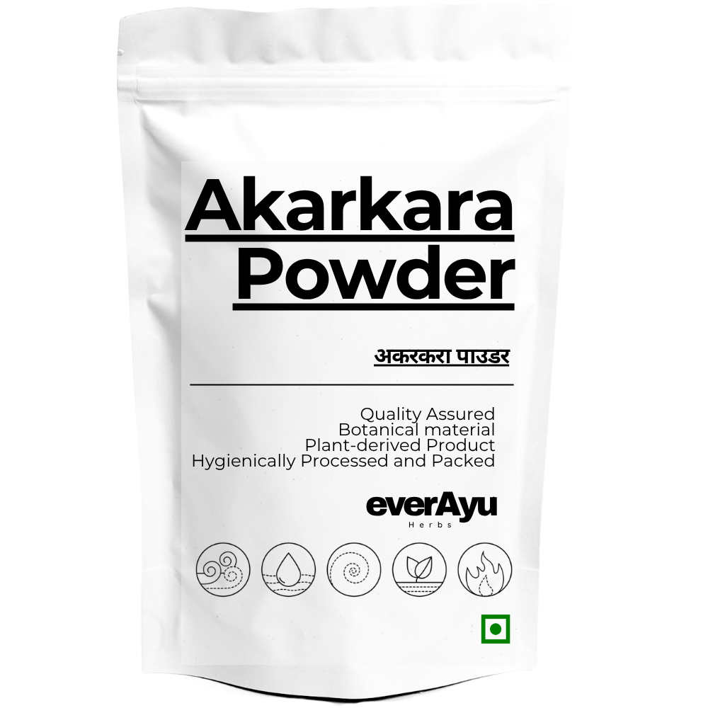 Akarkara Powder | अकरकरा पाउडर | Pellitory Powder | Anacyclus pyrethrum Powder everAyu