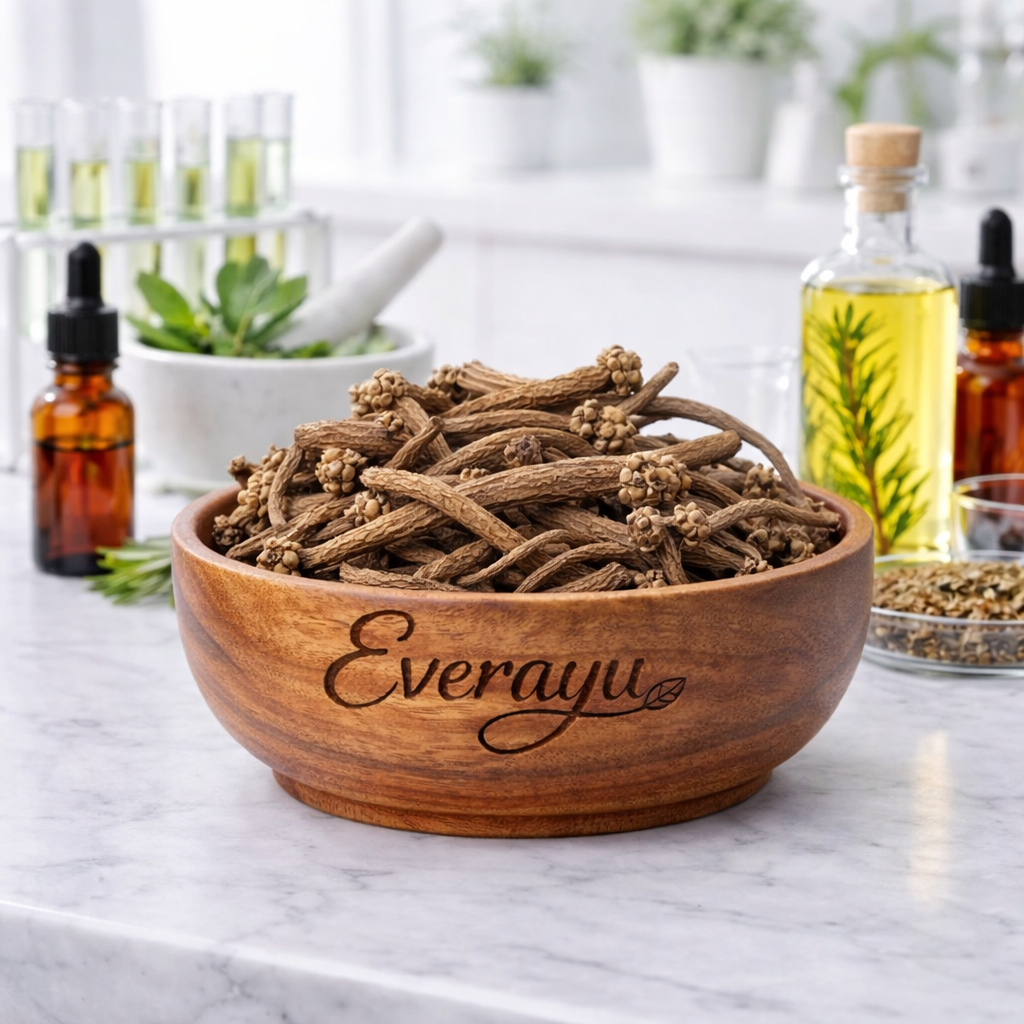 Akarkara Powder | अकरकरा पाउडर | Pellitory Powder | Anacyclus pyrethrum Powder everAyu