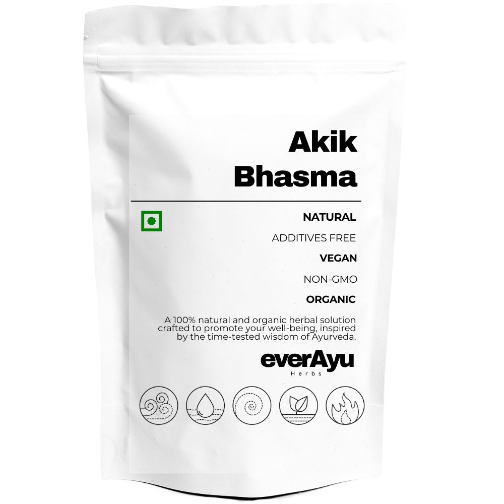 Pure Akik Bhasma (Pishti) – Agate Gemstone Ayurvedic Mineral Powder