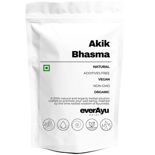 Pure Akik Bhasma (Pishti) – Agate Gemstone Ayurvedic Mineral Powder