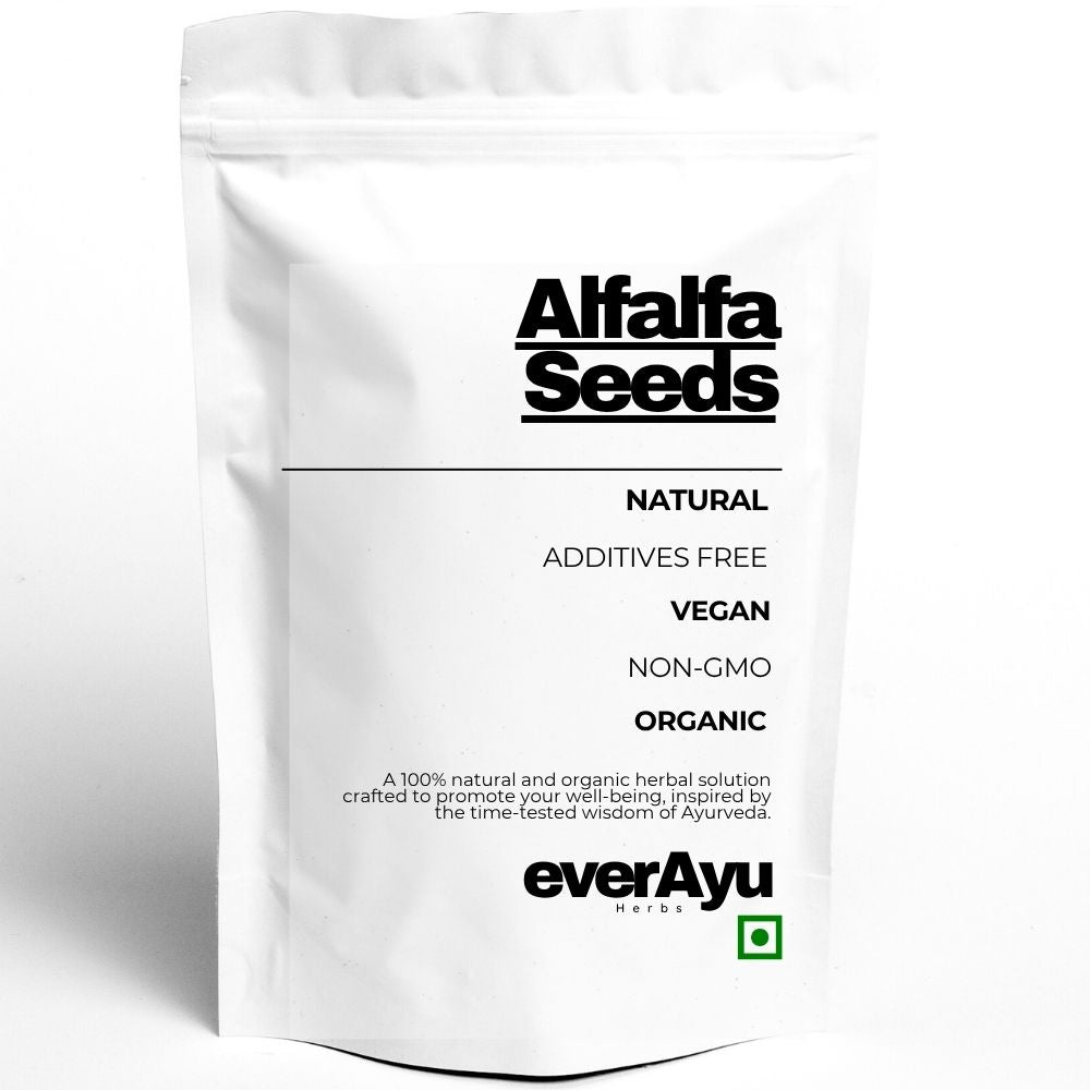 Pure Alfalfa Seeds – Medicago sativa raw herbal sprouting seeds