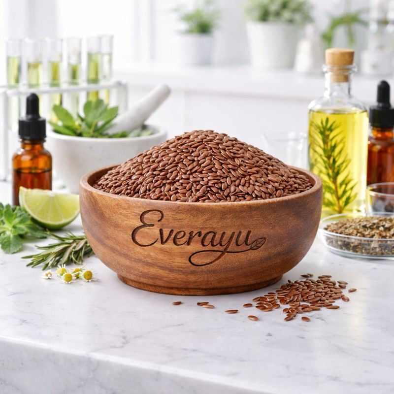 Alsi beej / अलसी बीज / Flax Seed / Linum Usitatissimum - Whole everAyu