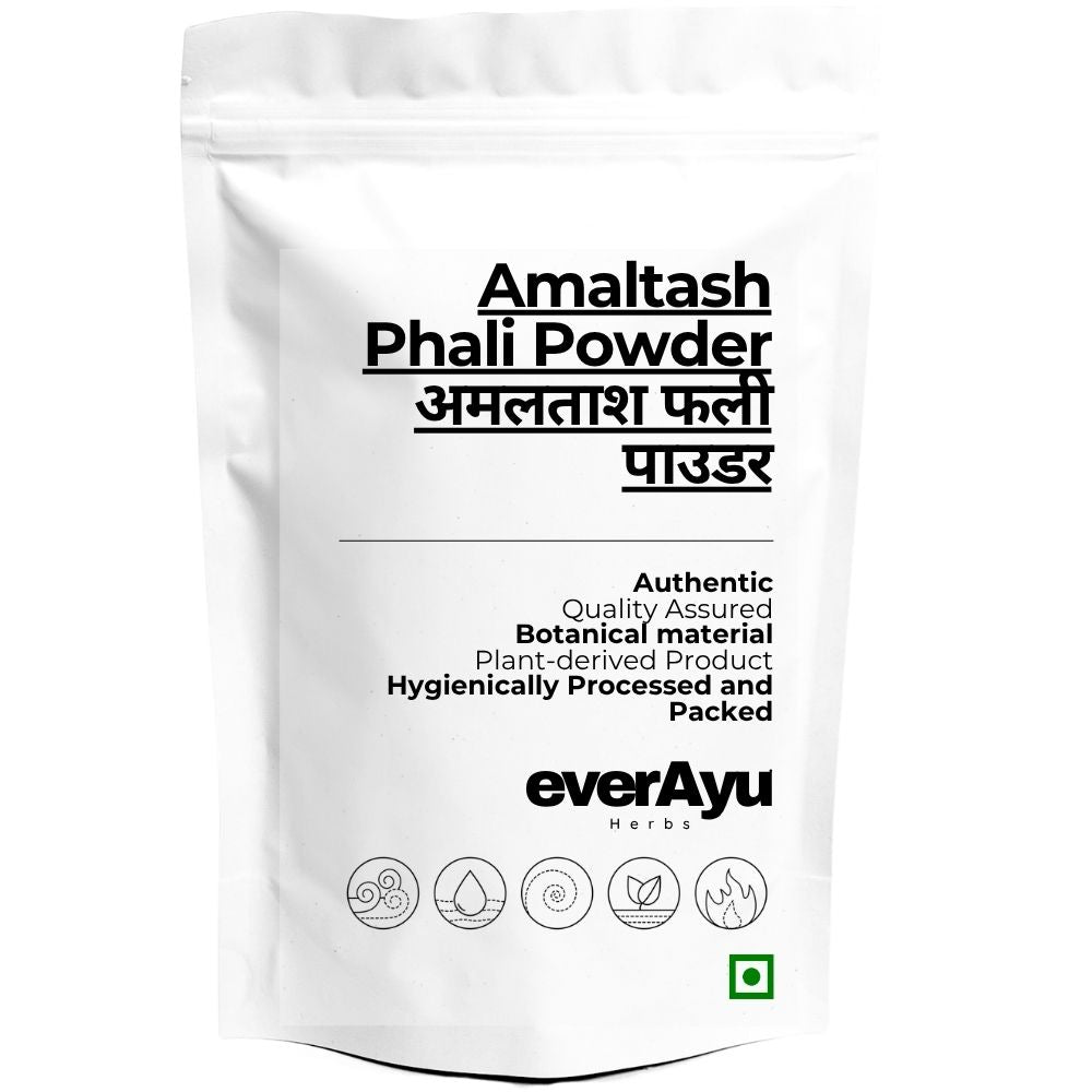 Amaltas Phali Powder | Amaltaas Fali Churna | Amaltash Phali Powder | Cassia Fistula Pod Powder everAyu
