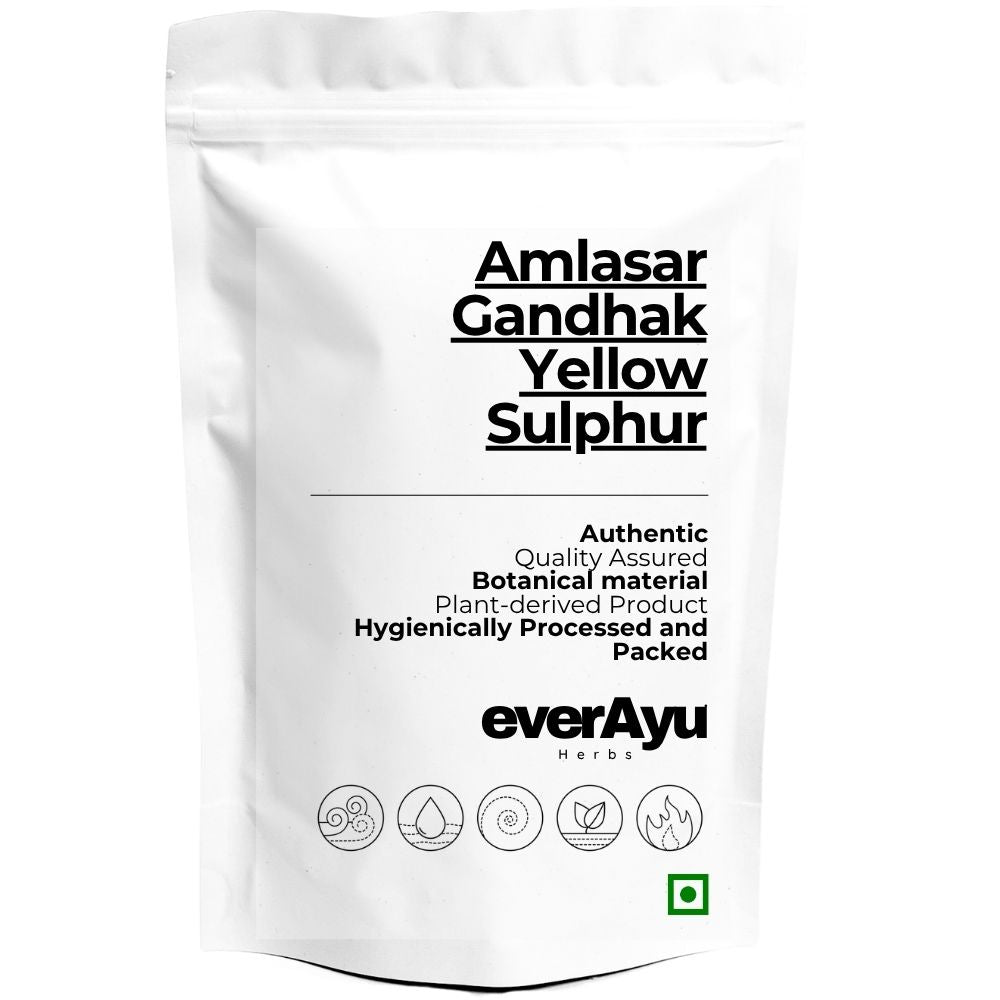 Amlasar Gandhak | Amla Sar Gandhak | Gandakam | Yellow Sulphur | Sulphur | Amlazar | Amlozar | Whole everAyu