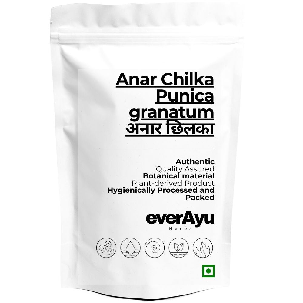 Anar Chilka Whole | अनार छिलका | Pomegranate Peel | Pomegranate Rind | Punica granatum | Whole everAyu