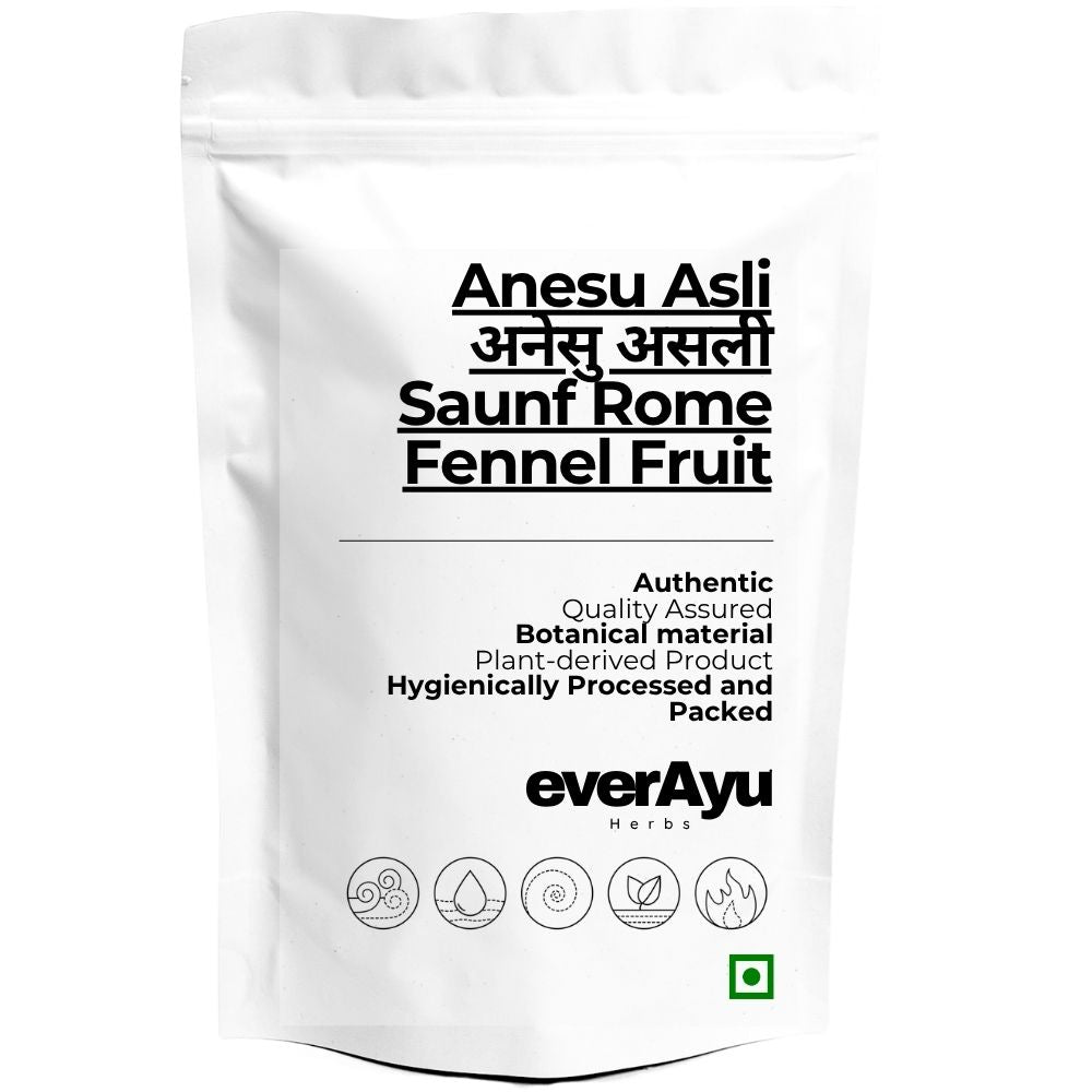 Anesu Asli | अनेसु असली | Saunf Rome | Fennel Fruit | Foeniculum vulgare | Whole everAyu