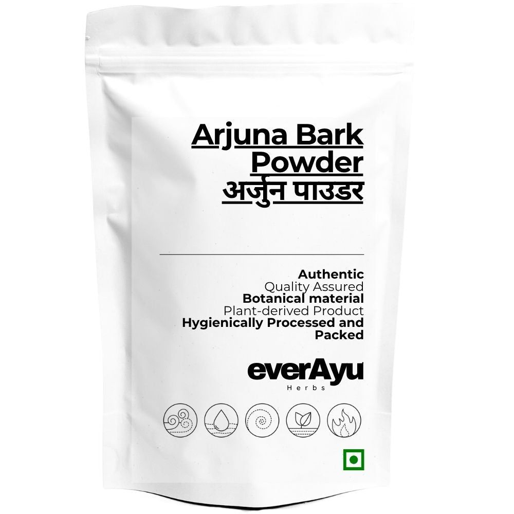 Arjuna Bark Powder | Arjun Chaal Powder | अर्जुन पाउडर | Terminalia arjuna Bark Powder everAyu