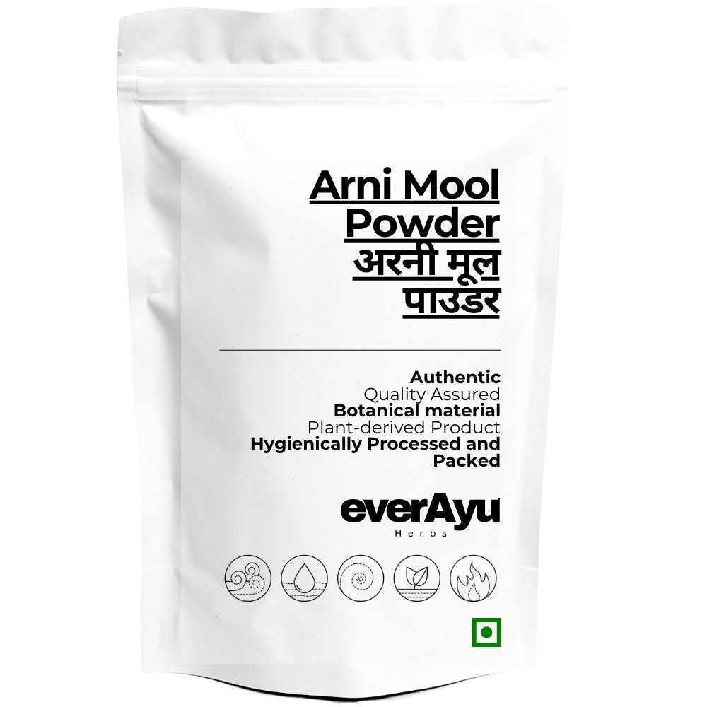 Arni Mool Powder | Arani Root Powder | Agnimanth Powder | अरनी मूल चूर्ण | Clerodendrum phlomidis Root Powder everAyu