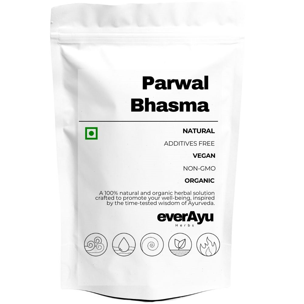 Authentic Parwal Bhasma made from purified coral – Ayurvedic mineral compound for vitality and balance.