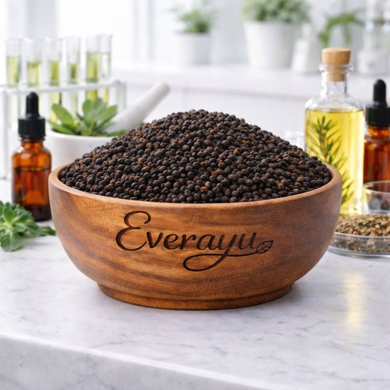 Pure Bavchi Powder (Babchi / Bakuchi) – Ayurvedic Psoralea corylifolia seed powder for skin and wellness