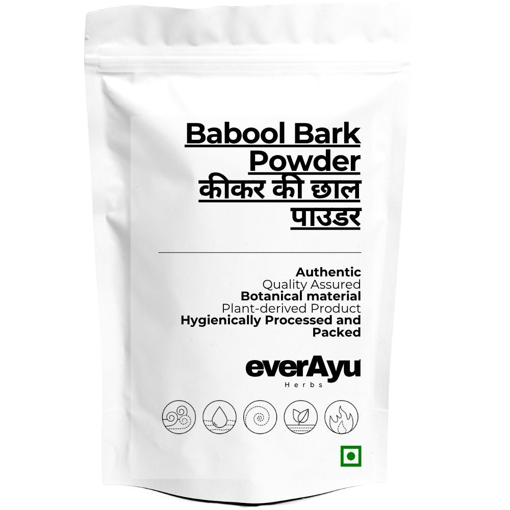 Babool Bark Powder | Kikar Chaal Powder | कीकर की छाल पाउडर | Vachellia nilotica Bark Powder | Babul Chhal Powder everAyu