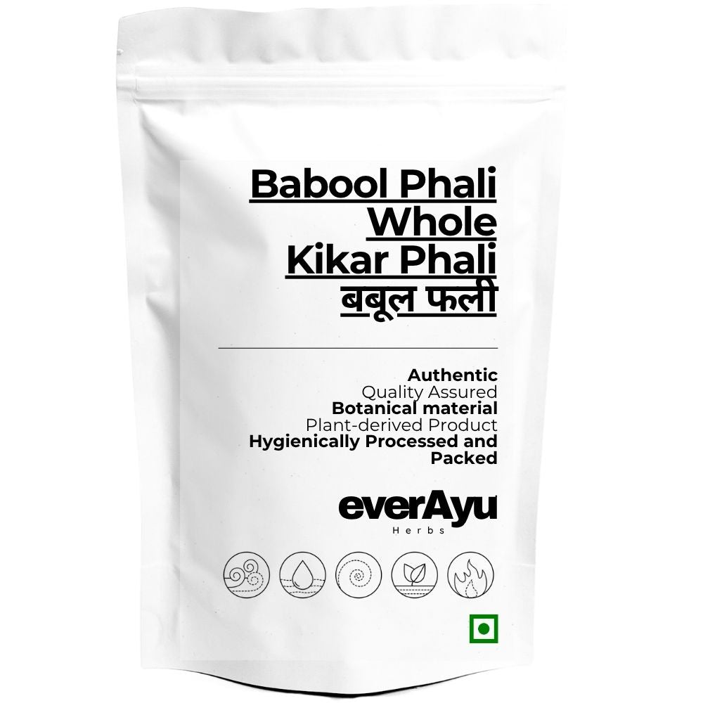 Babool Phali Whole | Kikar Phali | Babul Phali | Gum Acacia Pod | Vachellia nilotica Pod | Whole everAyu