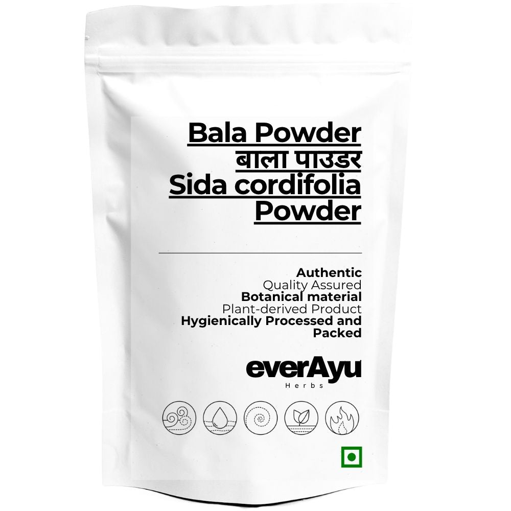 Bala Powder | बाला पाउडर | Sida cordifolia Powder | Bala Churna | Country Mallow Powder everAyu