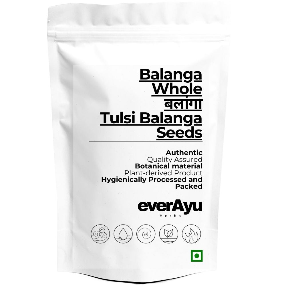 Balanga Whole | बलांगा | Tulsi Balanga Seeds | Tukhm Malanga | Lalmentiya Rai | Whole Seeds everAyu