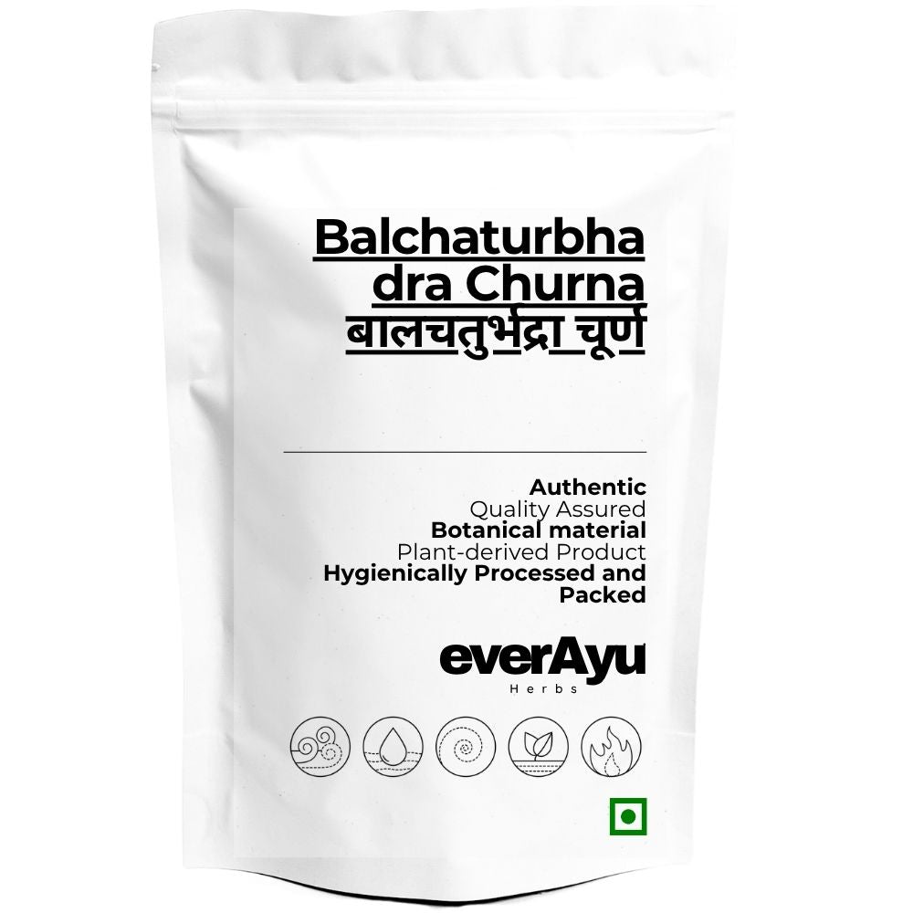 Balchaturbhadra Churna | बालचतुर्भद्रा चूर्ण | Bal Chaturbhadra Powder | Traditional Herbal Churna Preparation everAyu
