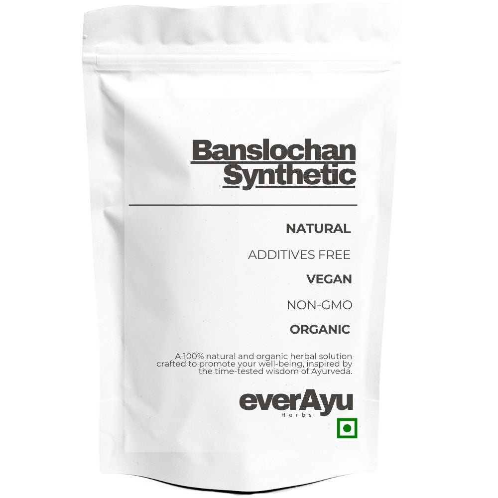 Synthetic Banslochan (Tabasheer / Vanshlochan) – Bamboo Camphor traditionally used in Ayurveda