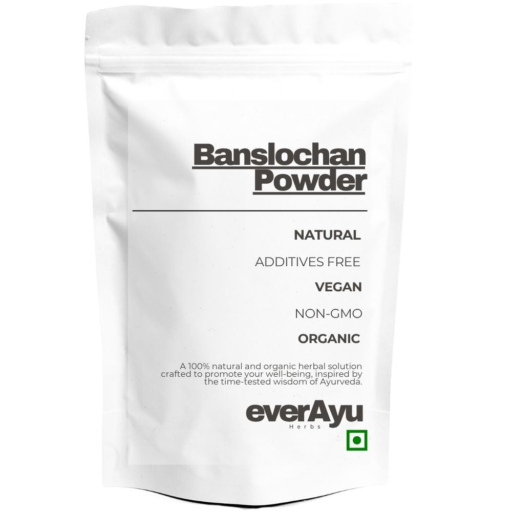 Banslochan Powder (Tabasheer / Vanshlochan) – Ayurvedic Bamboo Camphor Powder