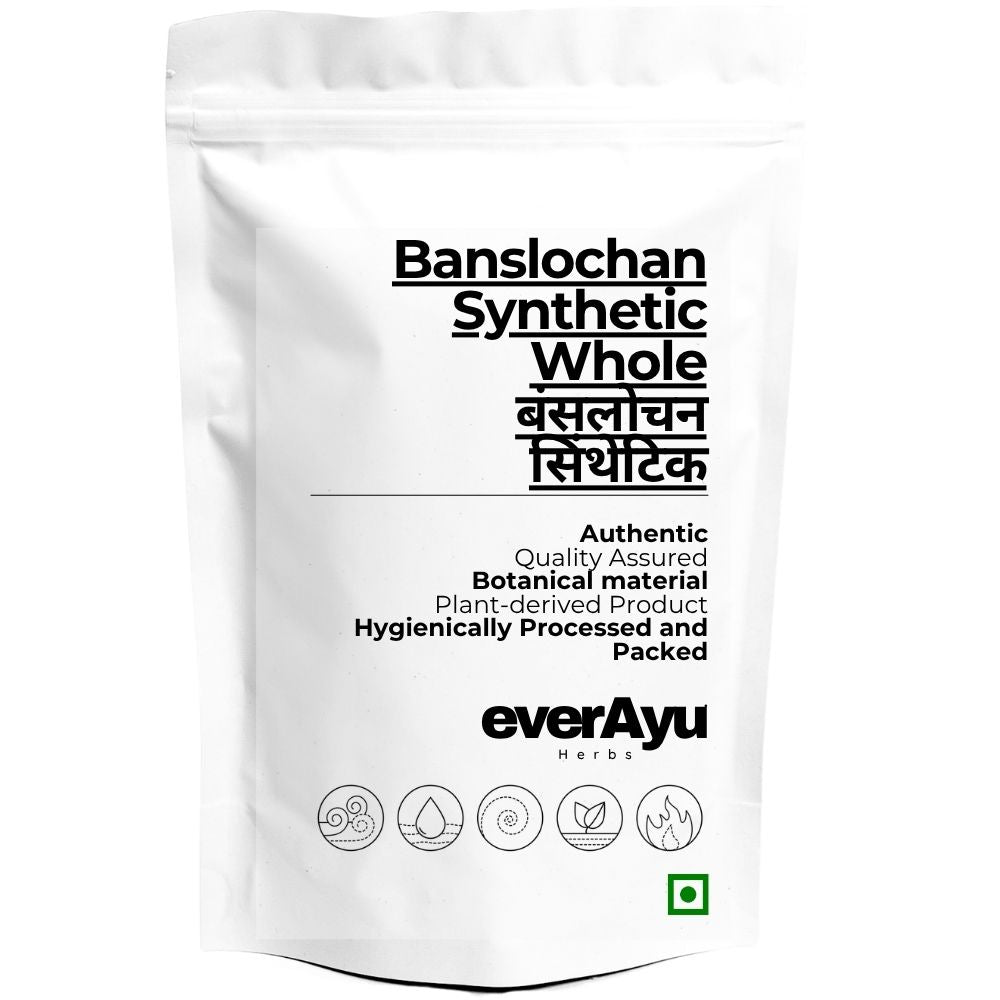 Banslochan Synthetic Whole | Synthetic Tabasheer | Bamboo Camphor Substitute | Vanslochan Synthetic | Whole everAyu
