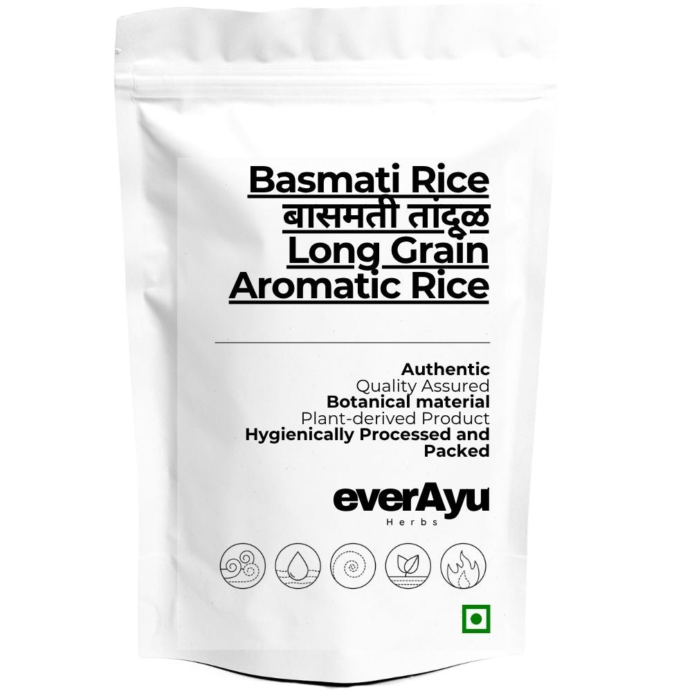 Basmati Rice | बासमती चावल | बासमती तांदूळ | Long Grain Aromatic Rice | Premium Rice Grains Nutrixia Food